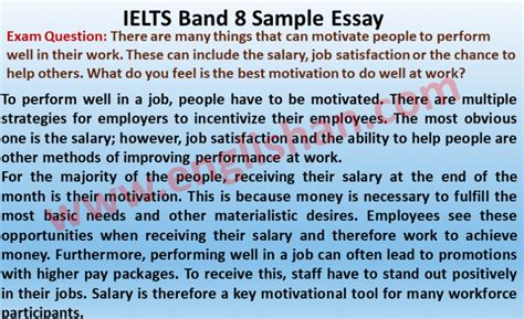 50 Ielts Band 8 Sample Essay With Pdf