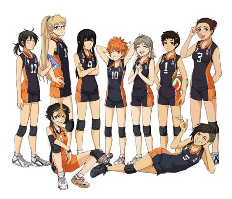 Haikyuu Girls Volleyball Team Volleyball Games