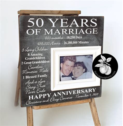 In fact, a pew research center. 50th Anniversary Gifts for Parents, 50th Wedding Anniversary Gift, … | 25th anniversary gifts ...