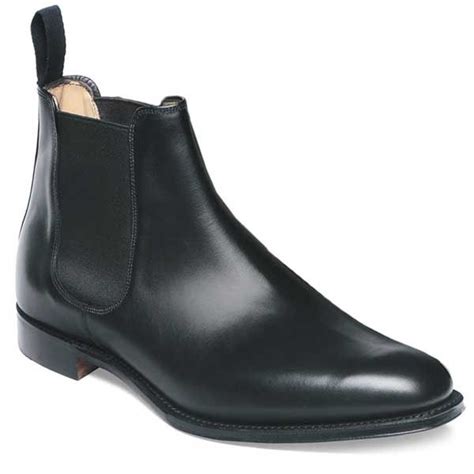 40 Off Cheaney Threadneedle Boots Mens Black Calf Size 75 In