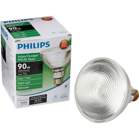 Buy Philips Par38 Halogen Floodlight Light Bulb