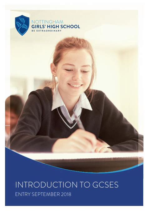 PDF INTRODUCTION TO GCSES Nottingham Girls High NEW GCSE