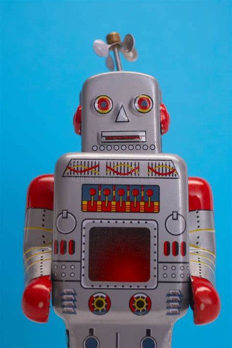 Retro Toy Robot Stock Photo Image Of Movement Classic 24195530