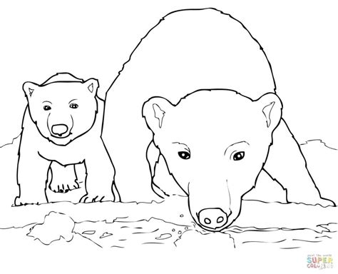 Coca Cola Polar Bear Coloring Pages At Free