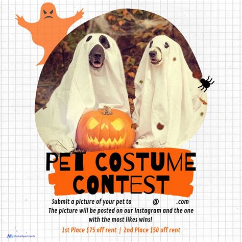 Pet Halloween Costume Contest Template Pet Halloween Costumes Pet