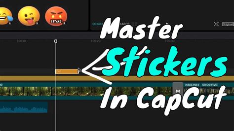 How To Add Stickers In Capcut Editor Quick And Easy Youtube