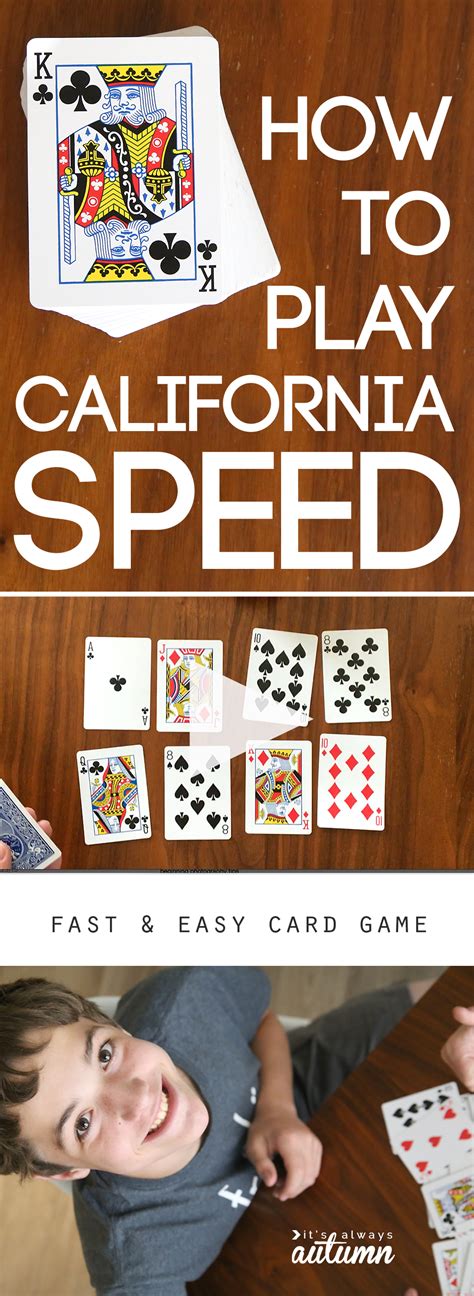 These 13 card making tips and tricks are just the beginning. how to play California Speed | easy card game - It's ...