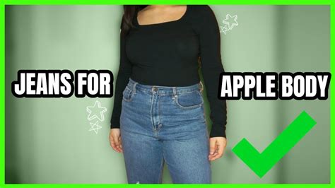 Jeans I Like To Style On Apple Body Shape 2019 Youtube