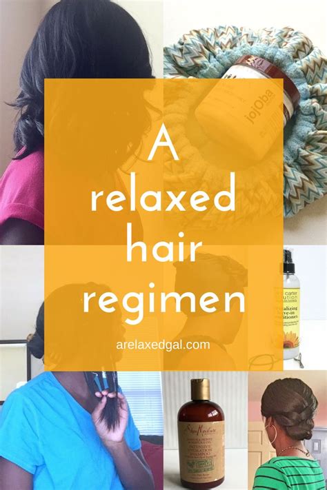 My Relaxed Hair Regimen Relaxed Hair Regimen Relaxed Hair Healthy Relaxed Hair