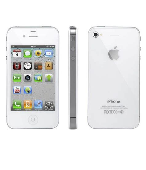 Apple Iphone 4s 32gb White Smartphone Mobile Phones Online At Low