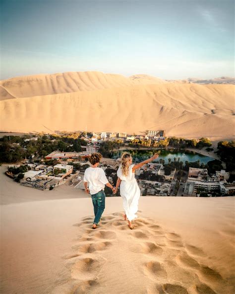 Huacachina Desert Oasis Peru Highest Sand Dunes In South America