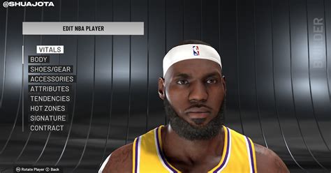 Nba 2k22 Lebron James Face Scan Cyberface From Official Patch 105