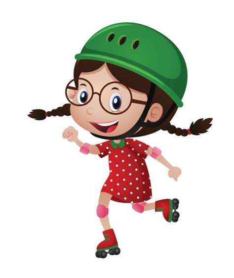 Roller Skate Girl Illustrations Royalty Free Vector Graphics And Clip