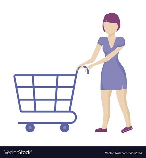 Woman Shopping Cart Clipart 10 Free Cliparts Download Images On