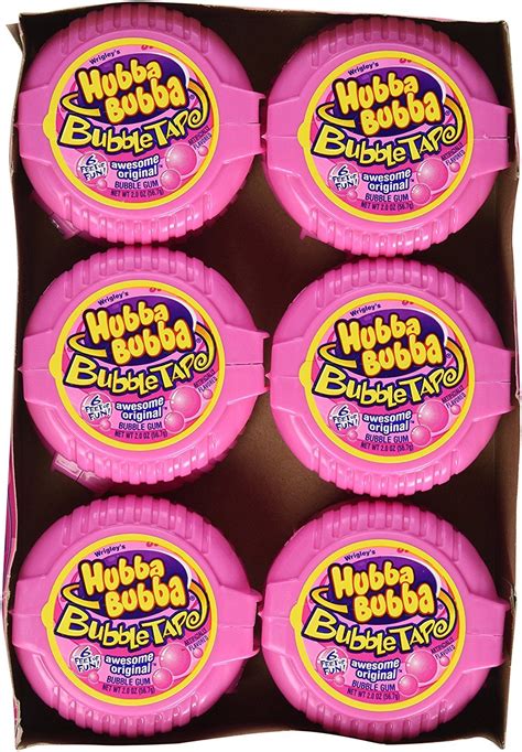 Hubba Bubba Bubble Tape Original 12 Pack Box Stop Everything And
