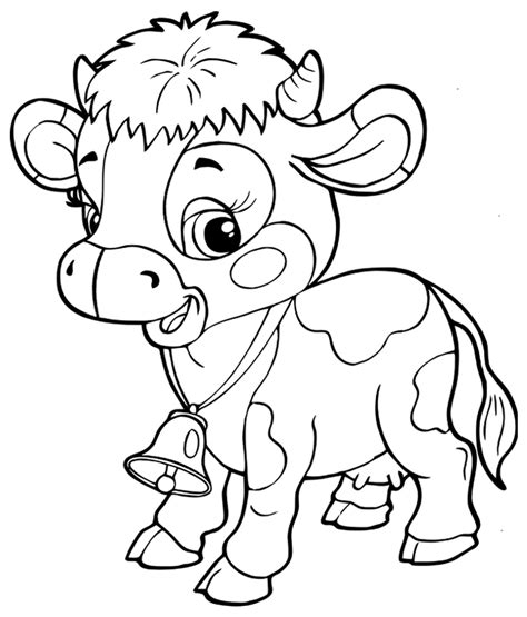 Coloriages Vache Animaux Dessins à Colorier Coloriages à Imprimer