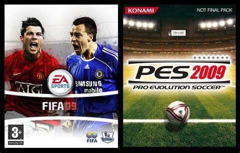 Pro Evolution Soccer 2009 Y Fifa 09 Nuevo Combate De Los Simuladores De