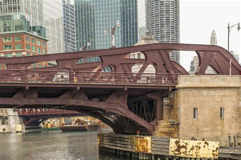 Chicago River Bridges Jim Hooper Photography