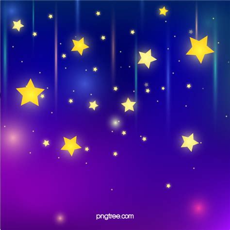 Bright Night Sky Dotted With Yellow Stars Background Wallpaper Halo