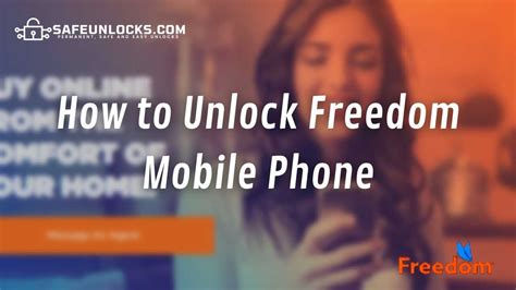 Best Freedom Mobile Unlock Phone Process