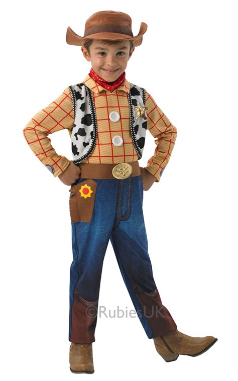Woody Kids Disney Toy Story Cowboy Boys Fancy Dress