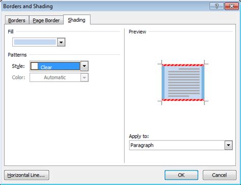 How To Use Paragraph Borders And Shading Microsoft Word 2010