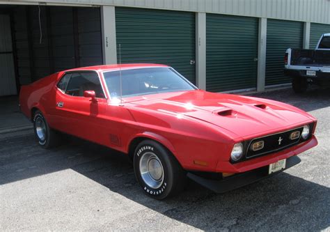 1971 Ford Mustang Mach 1 4 Speed For Sale On Bat Auctions Closed On