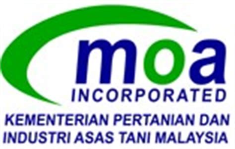 Kementerian ini digelar kementerian pertanian dan industri asas tani malaysia, (moa) terpaksa namanya ditukar kepada tajuk semasa pada 27 mac, 2004. Ministry of Agriculture and Agro-Based Industry ...