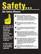 Safety Posters Safety Guidelines When Handling Ammonia Sp