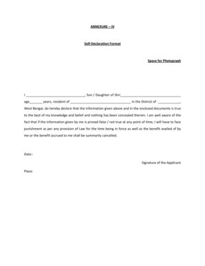 Self Declaration Letter Sample : Pan card declaration letter format. (1) / For example, an ...