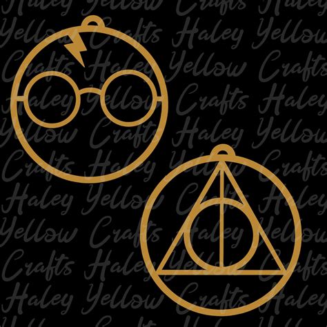 Harry Potter Ornament Svg and other formats | Etsy