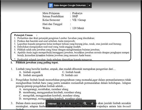 Download lengkap buku kurikulum 2013 smp kelas 8 edisi revisi 2017 semua mapel semester 1 dan 2 berikut ini adalah daftar isi materi pokok pelajaran matematika kelas 8 (viii) semester 2 (genap) untuk smp/mts berdasarkan buku siswa kurikulum 2013 edisi revisi tahun 2017. Soal Prakarya Kelas 7 Semester 2 / Soal Prakarya Kelas 7 ...