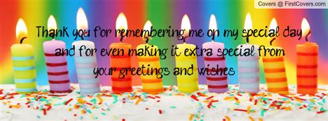 Facebook Birthday Thanks Quotes Quotesgram