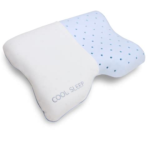 It is made to provide therapeutic support to the neck so that you can wake up to another day feeling fresh, recharged, and relaxed to work comfortably. Classic Brands Cool Sleep Advanced Contour Cool Gel Memory ...