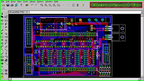 Eagle Pcb Designing Software Electronics Tutorial The Best