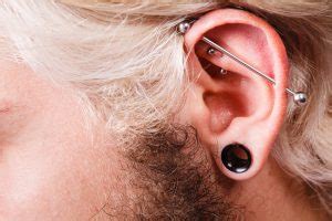 Industrial Piercings Industrialized Or Just A Fashion Statement