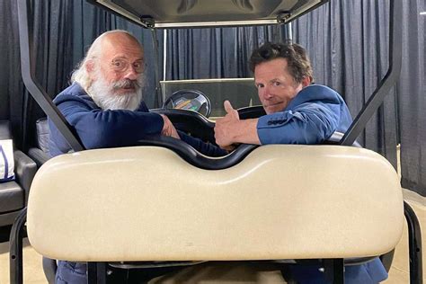 Michael J Fox Reunites With Back To The Future Costar Christopher Lloyd