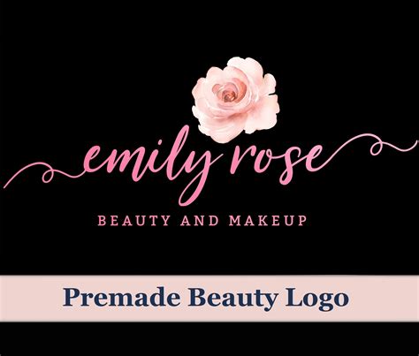 Premade Beauty Logo Premade Logo Design Fashion Cosmetics Etsy