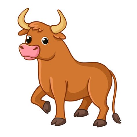 Cartoon Ox Illustrations Royalty Free Vector Graphics And Clip Art Istock