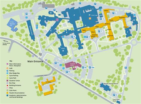 Leahurst Campus Map