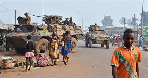 Crise sécuritaire en Centrafrique plus de 60 000 réfugiés ont déjà fui