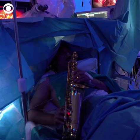man plays his saxophone through 9 hour brain surgery to remove tumor this musician needed a