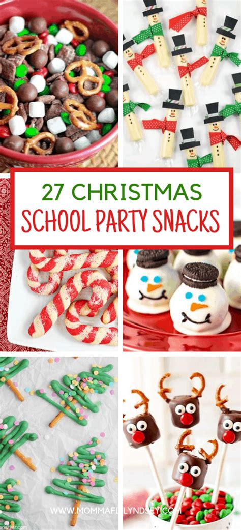 27 Christmas Party Snacks For School Parties Momma Fit Lyndsey