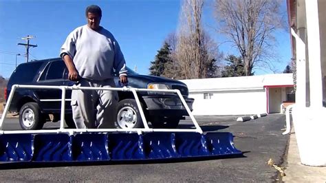 8 Foot Snow Shovel With Wheels Part 2 Youtube