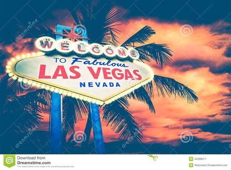 Las Vegas Concept Stock Image Image Of Light Famous 44268017