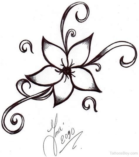 Simple Flower Tattoo Design Tattoo Designs Tattoo Pictures