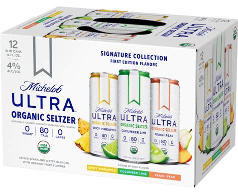 Michelob Ultra Organic Seltzer Variety 12oz 12pk Cn Luekens Wine