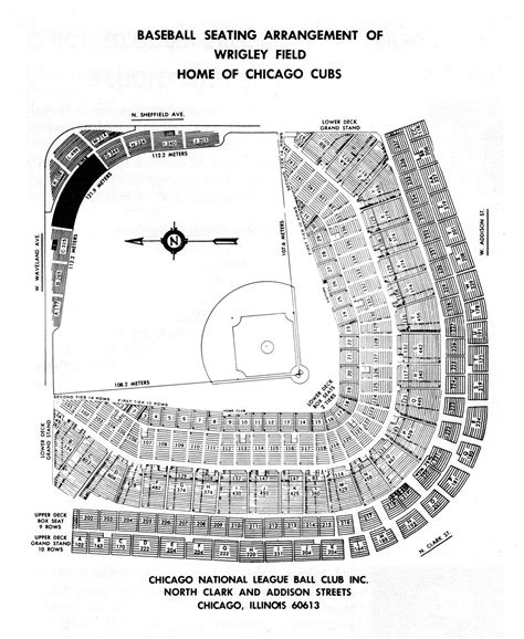 Chicago Cubs Seating Chart View