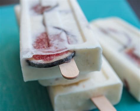 Vanilla Fig And Sour Cream Popsicles Jerry James Stone