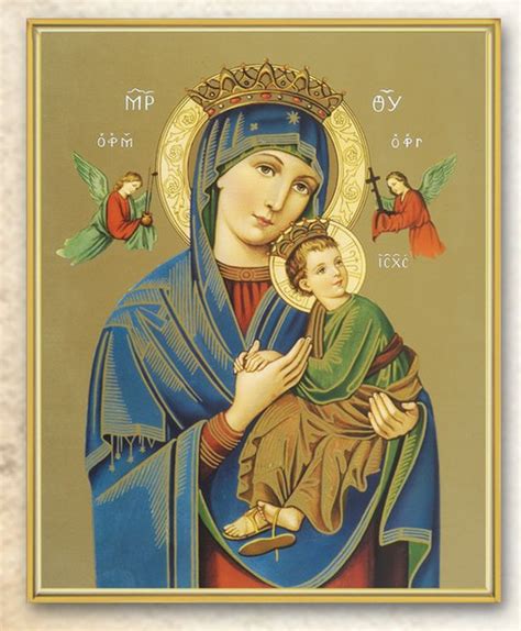 Our Lady Of Perpetual Help Icon St Jude Shop Inc